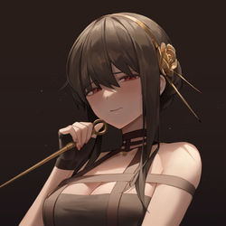 This is a pixiv picture whose title is ヨル・フォージャー.