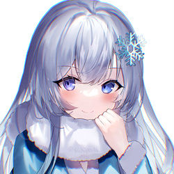 This is a pixiv picture whose title is 地吹雪つらら.