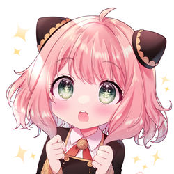 This is a pixiv picture whose title is アーニャ ピーナッツが好き.
