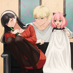This is a pixiv picture whose title is SPY×FAMILY.