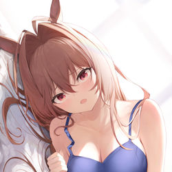 This is a pixiv picture whose title is ダイワスカーレット.