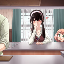 This is a pixiv picture whose title is Anya moment.