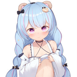 This is a pixiv picture whose title is 来自七妹的裹挟.