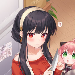 This is a pixiv picture whose title is Yor.