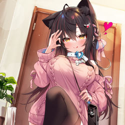 This is a pixiv picture whose title is nya~.