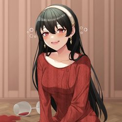 This is a pixiv picture whose title is 「…ロイドさん？なんれすかぁ？」.