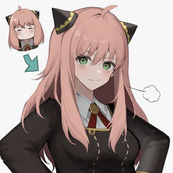 This is a pixiv picture whose title is アーニャお姉さん.
