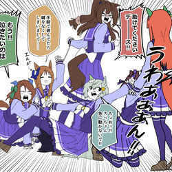 This is a pixiv picture whose title is 【ウマ娘】ツイッターの落書き詰め。⑨.