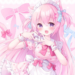 This is a pixiv picture whose title is ご主人様ラブです♡.