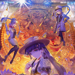 This is a pixiv picture whose title is いってらっしゃい、次の道へ.