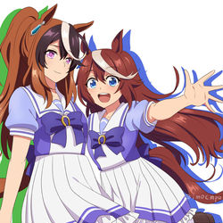 This is a pixiv picture whose title is 親子.