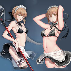 This is a pixiv picture whose title is メイドオルタさん.