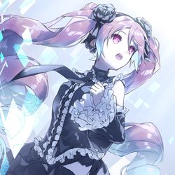 This is a pixiv picture whose title is ∞.