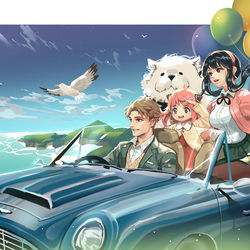 This is a pixiv picture whose title is SpyxFamily Vacation.