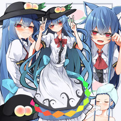 This is a pixiv picture whose title is 天子ちゃん詰め合わせ.