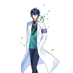 This is a pixiv picture whose title is 新緑.