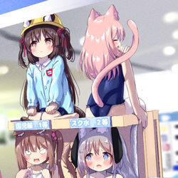 This is a pixiv picture whose title is どうあがいてもネコミミロリがもらえる！.