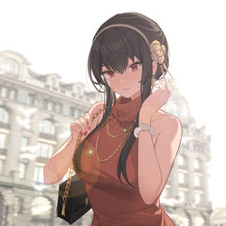 This is a pixiv picture whose title is ヨル.