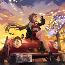 This is a pixiv picture whose title is 乐正绫.