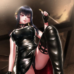 This is a pixiv picture whose title is ヨル.