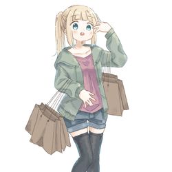 This is a pixiv picture whose title is ショッピング.
