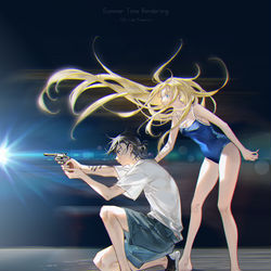 This is a pixiv picture whose title is Target.
