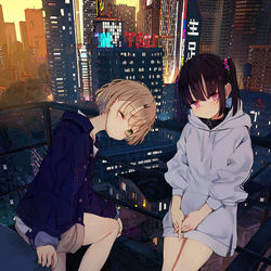 This is a pixiv picture whose title is なまあシティー.