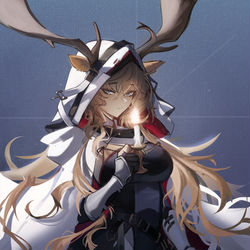 This is a pixiv picture whose title is Candle Knight.