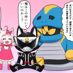 This is a pixiv picture whose title is ニチアサのマスコットたち.