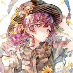 This is a pixiv picture whose title is 透明水彩＊機械帽子.