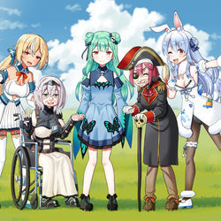 This is a pixiv picture whose title is またいつか、みんな笑顔で.