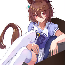 This is a pixiv picture whose title is アグネスタキオン.