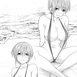 This is a pixiv picture whose title is あはは、これはちょっと大胆かも.