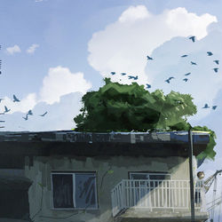 This is a pixiv picture whose title is 拝啓、いるはずのない僕以外の生存者へ.