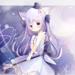 This is a pixiv picture whose title is 魔法少女です( ﾟ∀。).