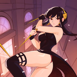 This is a pixiv picture whose title is Yor.