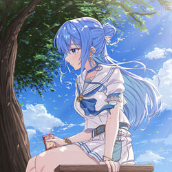 This is a pixiv picture whose title is すいせい.