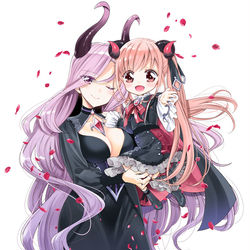 This is a pixiv picture whose title is 【新連載】「幼女無双」コミカライズ.
