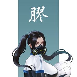 This is a pixiv picture whose title is Latex Life - Sportswear Girl.