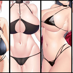 This is a pixiv picture whose title is アズールレーンでドスケベ壁紙.