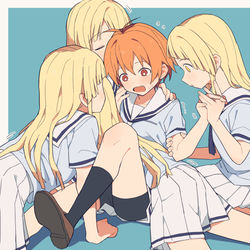 This is a pixiv picture whose title is ここはぐ.