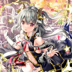 This is a pixiv picture whose title is 竜の姫君.