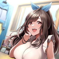 This is a pixiv picture whose title is 「どがんね？おいしか〜〜？？」.