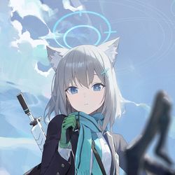 This is a pixiv picture whose title is 29日目,砂狼シロコ.
