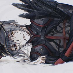 This is a pixiv picture whose title is まほやくまとめ（血、暴力表現注意）.