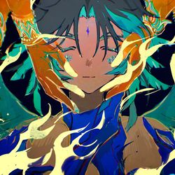 This is a pixiv picture whose title is 堆堆手书图.