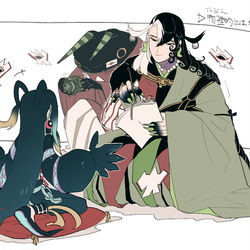 This is a pixiv picture whose title is いーーーーや.