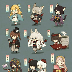 This is a pixiv picture whose title is 和風創作まとめ16.