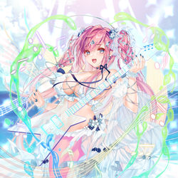 This is a pixiv picture whose title is 流翠の幻奏歌 フレデリカ.