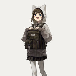 This is a pixiv picture whose title is 課題.